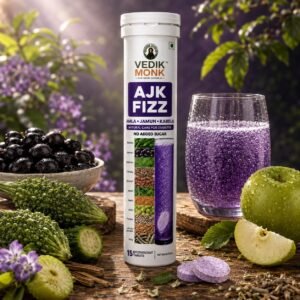 AJK Fizz – Amla Jamun Karela Effervescent Tablets